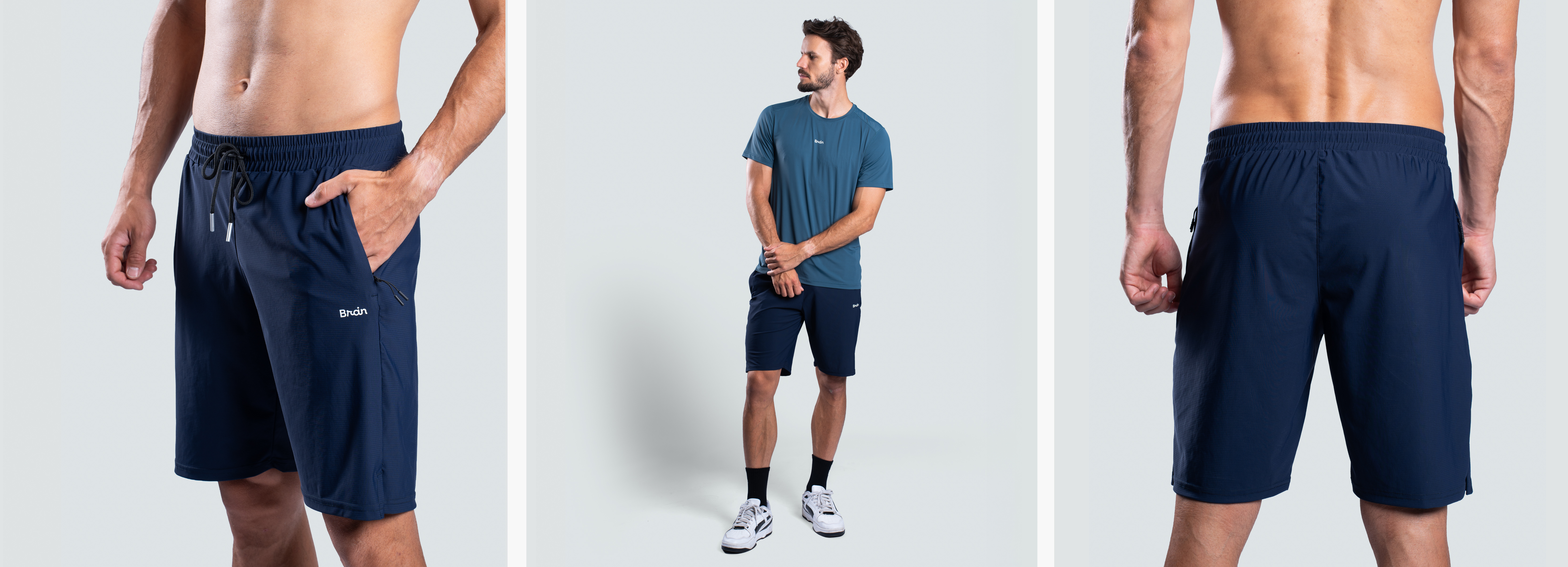 pantaloncini blu